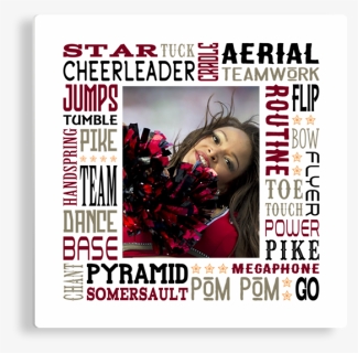 Cheerleader Subway Panel - Poster, HD Png Download, Free Download