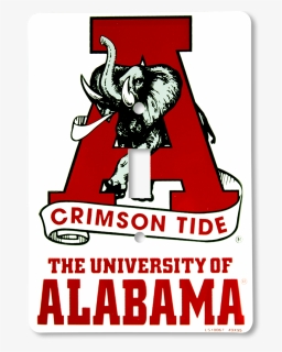 Alabama Crimson Tide Light Switch - Alabama Crimson Tide, HD Png Download, Free Download