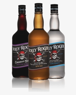 Flavors Bottles - Jolly Roger Spiced Rum, HD Png Download, Free Download