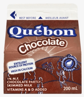 Quebon Chocolate Milk Logo, HD Png Download, Free Download
