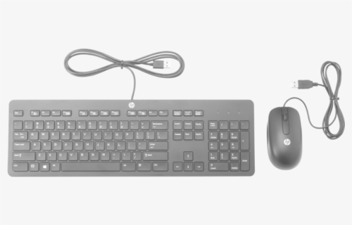 Hp Slim Keyboard And Mouse, HD Png Download, Free Download