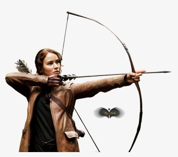 Katniss Everdeen White Background, Png Download - Hunger Games Katniss Png, Transparent Png, Free Download