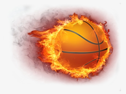 #fire #basketball #ball #firebasketball #fireball - Transparent Background Basketball Png, Png Download, Free Download