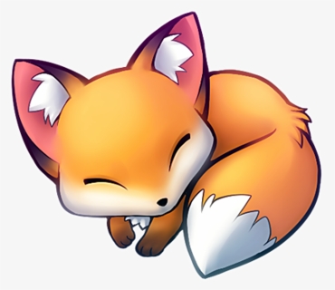 Fox Tilki Animals Hayvan Animal Loveit Pets & Animals - Cute Sleeping Fox Drawing, HD Png Download, Free Download