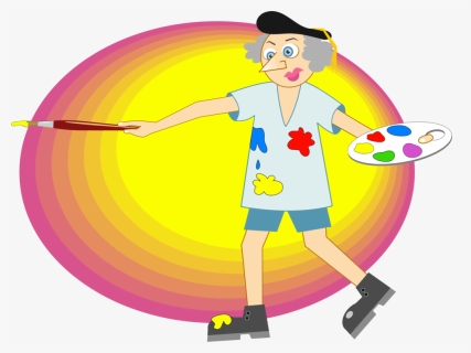 Transparent Paint Palette Clip Art - Artistic Personality, HD Png Download, Free Download