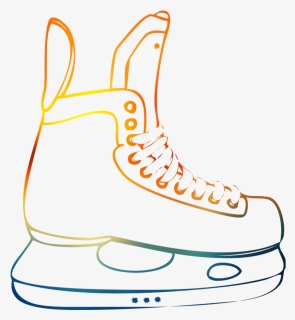 Design Clothing Shoe Illustration Accessories Free - Figure Skate, HD Png Download, Free Download