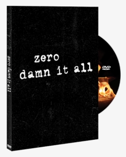Zero Damn It All Dvd, HD Png Download, Free Download