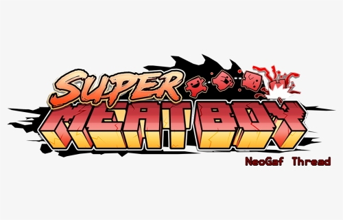 Super Meat Boy Logo Png, Transparent Png, Free Download
