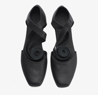 Ana, Black Leather Ballerina Shoes, Pre Order Only - Carhenge, HD Png Download, Free Download