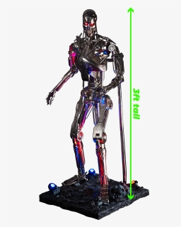 Terminator Full Height 900px Wide - Action Figure, HD Png Download, Free Download