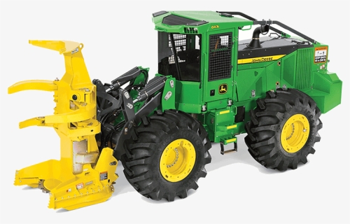 John Deere 843l , Png Download - Wheeled Feller Buncher, Transparent Png, Free Download