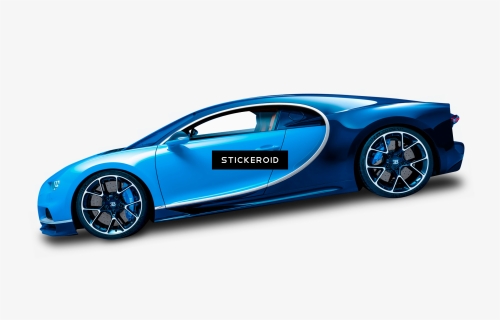 Bugatti Vision Gt Vs Chiron , Png Download - Bugatti Chiron Side View, Transparent Png, Free Download