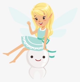 Dental Clipart Tooth Fairy - Cartoon, HD Png Download, Free Download