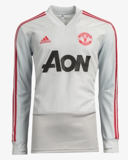 Manchester United Training Top Grey, HD Png Download, Free Download