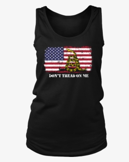 Don’t Tread On Me Shirt American Flag Shirt Chris Pratt - Happy Birthday Black Queen October, HD Png Download, Free Download