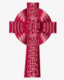 Ruby Celtic Cross Clip Arts - Christian Cross, HD Png Download, Free Download