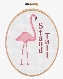 Stand Tall Hoop No Bckrnd - Greater Flamingo, HD Png Download, Free Download