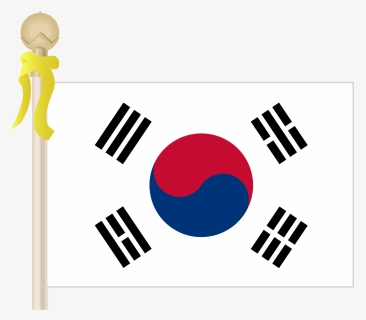 Transparent Korea Flag Png - South Korea Flag, Png Download, Free Download