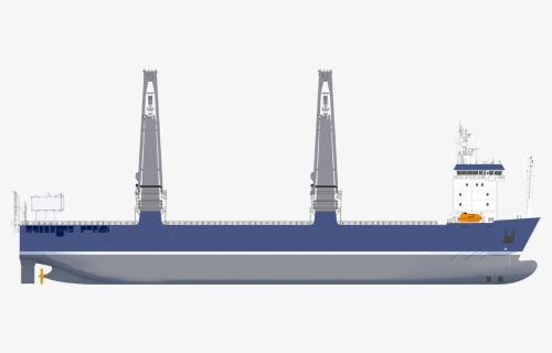 Damen Heavy Lift Vessel Has High And Economical Design - Parts Of Heavy Lift Ship, HD Png Download, Free Download
