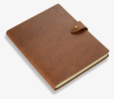Rustic Leather Lined Notebook - スエード 財布 経年 変化, HD Png Download, Free Download