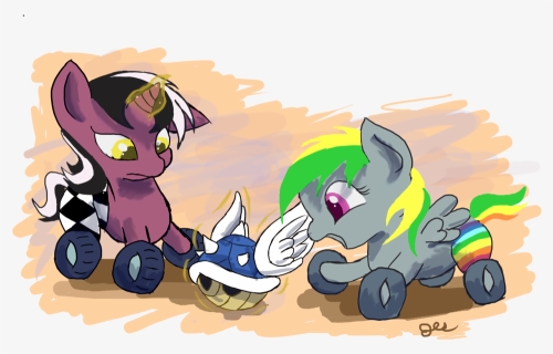 Owlvortex, Blue Shell, Crossover, Mario Kart, Oc, Oc - Cartoon, HD Png Download, Free Download