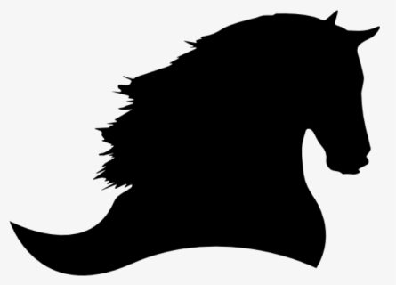 Horse Head Silhouette, HD Png Download, Free Download