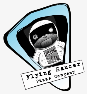 Flying Saucer Pizza Company Clipart , Png Download - Flying Saucer Pizza Company, Transparent Png, Free Download