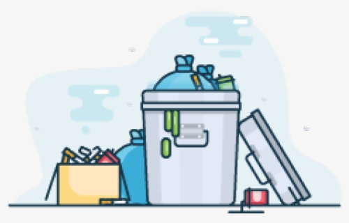 Trash Clipart Unpleasant Smell - Cartoon, HD Png Download, Free Download