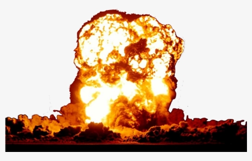 Bomb Explosion Transparent, Hd Png Download - Transparent Background Nuclear Explosion Png, Png Download, Free Download