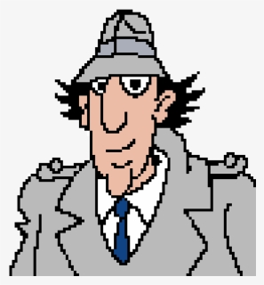 Inspector Gadget Pixel Art Clipart , Png Download - Inspector Gadget Brown Bricks, Transparent Png, Free Download