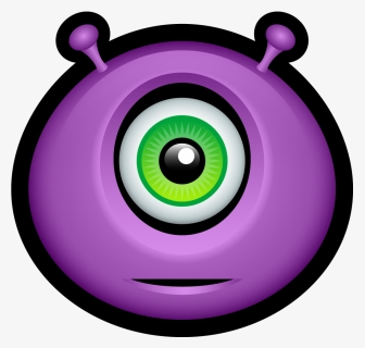 Monsters Clip Monster Face - Smiley Face Avatar, HD Png Download, Free Download