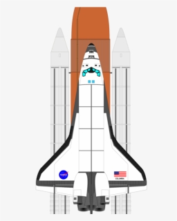 Space Shuttle Clip Art Free Shuttle Vector Spacecraft - Space Shuttle Clipart, HD Png Download, Free Download