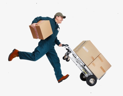 Dubai Motor City Movers Packers - Delivery Man Transparent Background, HD Png Download, Free Download