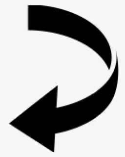 Curved Arrow Image - Curved Arrow Shape, HD Png Download, Free Download