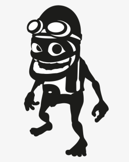 Crazy Frog Source - Crazy Frog Black And White, HD Png Download, Free Download