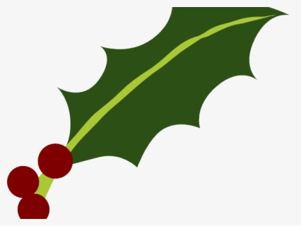 Holly Leaves And Berries Png , Png Download - Transparent Background Holly Leaves Clipart, Png Download, Free Download