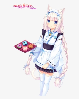 Chocola And Vanilla Anime Render, HD Png Download, Free Download