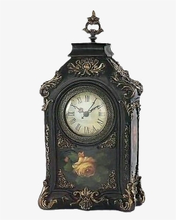 #vintage #antique #clock #furniture #decor #aesthetic - Clock, HD Png Download, Free Download
