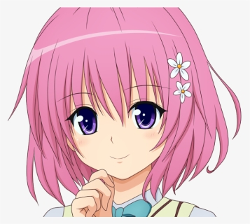Short Pink Hair Anime Character Png Download Anime Short Pink Hair Transparent Png Kindpng