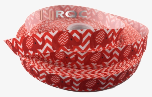 Ribbons [tag] Red Elephant Grosgrain Ribbon 7/8″ Red - Cake, HD Png Download, Free Download