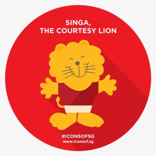 Singapore Singa The Lion, HD Png Download, Free Download