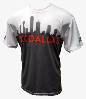 Ac Dallas City Skyline Tech Shirt - Active Shirt, HD Png Download, Free Download