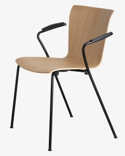 The Vico Duo Is A Stylish Veneer Stacking Chair By - Fritz Hansen Vico Duo, HD Png Download, Free Download