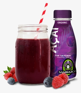 Fresh Juices Sambazon Uk - Açaí Juice, HD Png Download, Free Download