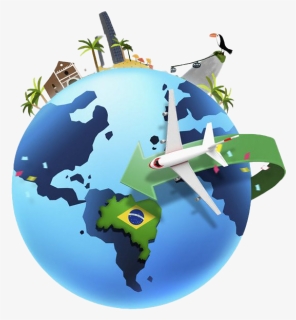 Travel Globe Png Hd - Travel Globe Png, Transparent Png, Free Download
