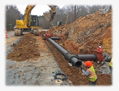 Sewer Lines Installation, Commercial Water Line Installation - Water Line Installation, HD Png Download, Free Download