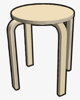 Frosta Stool, Natural Colour Clip Arts - Red Stool Clipart, HD Png Download, Free Download