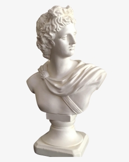 Apollo Statue Png - Bust, Transparent Png, Free Download
