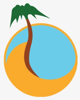 Palm Clipart Oasis - Circle, HD Png Download, Free Download