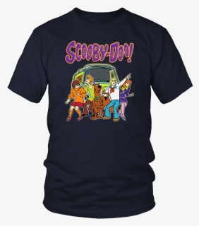Scooby Doo And The Mystery Machine T-shirt - Scooby Doo, HD Png Download, Free Download